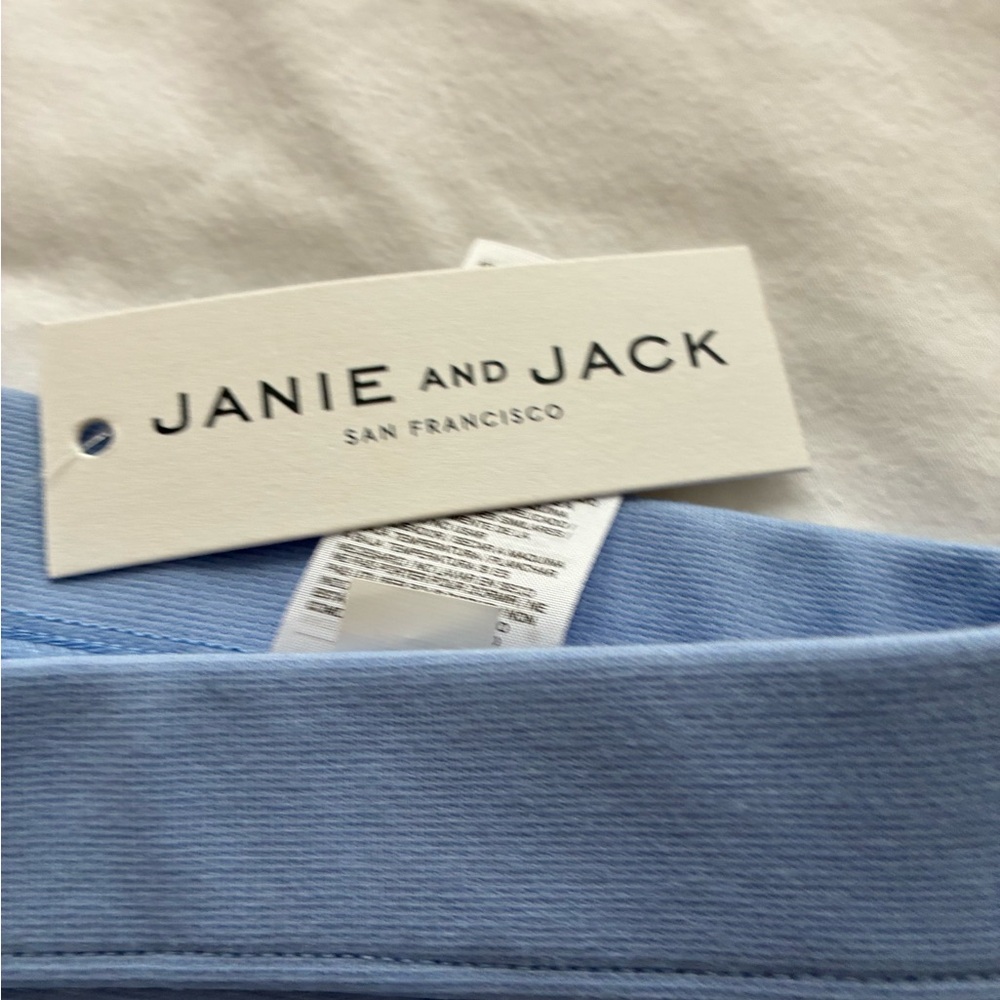 Girls Janie & Jack new with tags lilac cotton pants size 10
